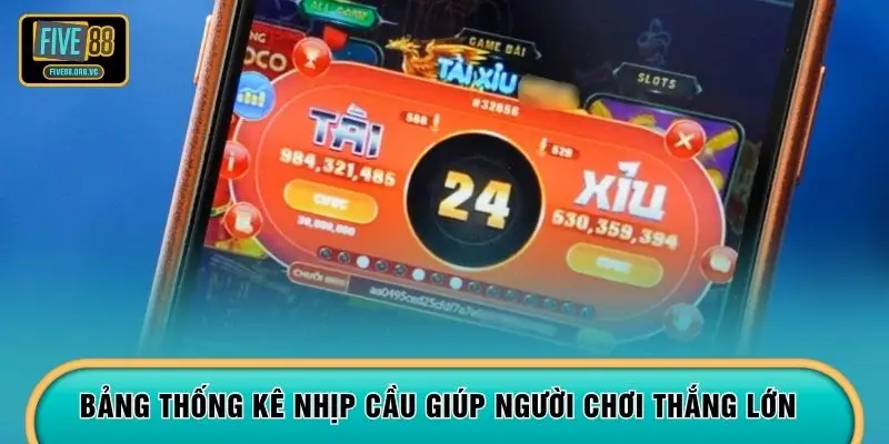 Bảng thống kê nhịp cầu giúp người chơi thắng lớn