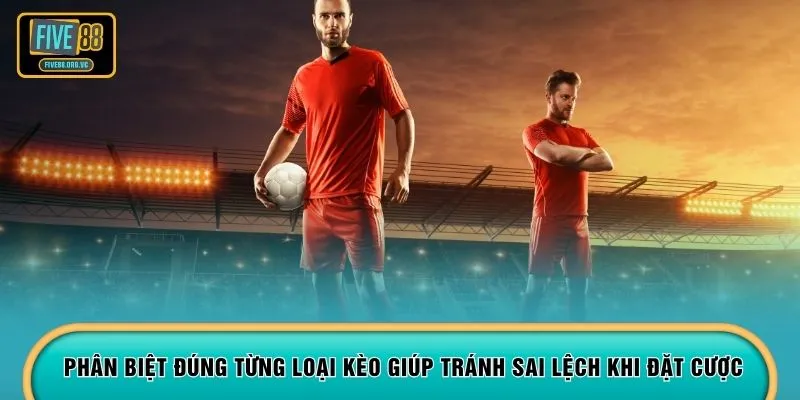 Phân biệt đúng từng loại kèo giúp tránh sai lệch khi đặt cược